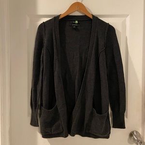 Tahari Merino Wool Blend Cardigan Sweater